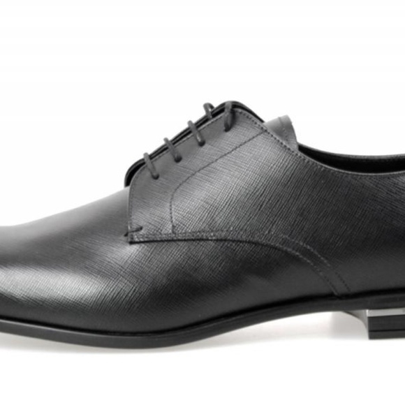 Prada Saffiano Leather Derby Size 9 / 44 - Picture 7 of 9
